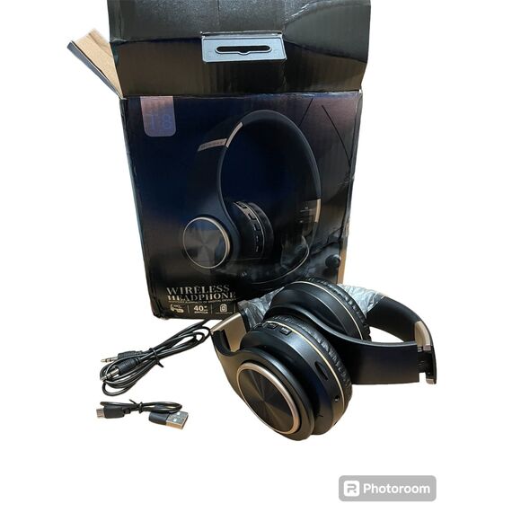 T8 Headphones Wireless Bluetooth On The Ear Active Noise Cancelling New 2024 - Picture 1 of 7